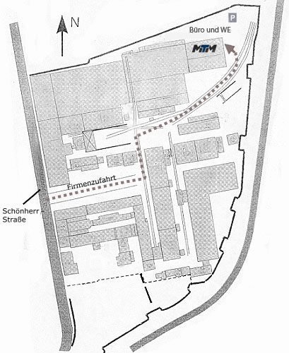 Lageplan Schönherrstraße 8